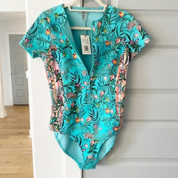 Johnny Was Taina Neoprene one Piece Swimsuit - Picture 3 of 14